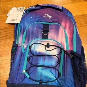 Pottery Barn Teen Cosmic Backpack - Blue and Purple